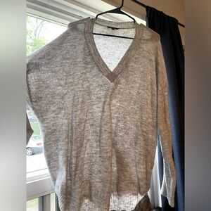 grey knit top size 3XL